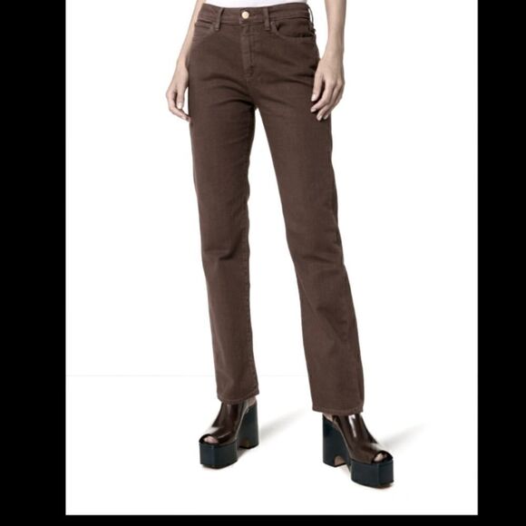 Zara Trafaluc Brown Slim Leg Stone Wash Jeans - Picture 1 of 6